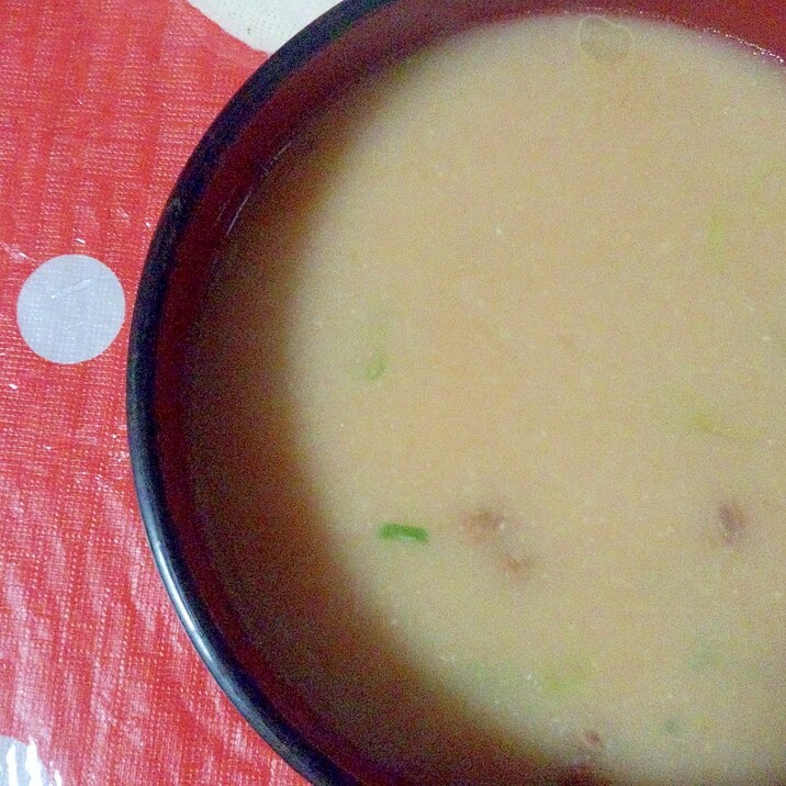 納豆味噌汁 レシピ 作り方 By べっぴんde可愛い 楽天レシピ 納豆味噌汁 レシピ 作り方 By べっぴんde可愛い 楽天レシピ